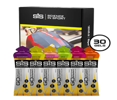 Набір із 30 енергетичних гелів SiS Go gel Variety pack, 30 x 60 мл