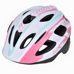 Шолом велосипедний ProX Armor, білий з рожевим, розмір S
