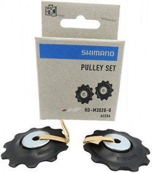 Ролики переключателя Shimano Shimano Altus/Acera/Alivio 8шв. RD-M3020/M370, комплект, чёрный