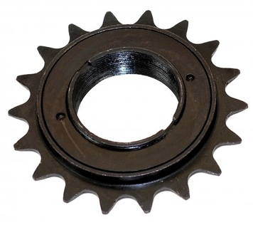 Трещотка на 1 скорость FreeWheel 18T, 1/2" x 1/8" BSA, коричневый