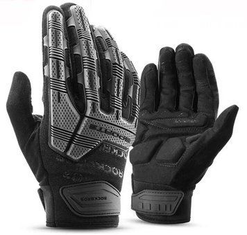 Перчатки для велосипеда RockBros S210BK, чёрный, L