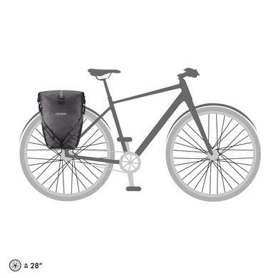 Сумка велосипедная Ortlieb Back-Roller Plus, 20л, черный