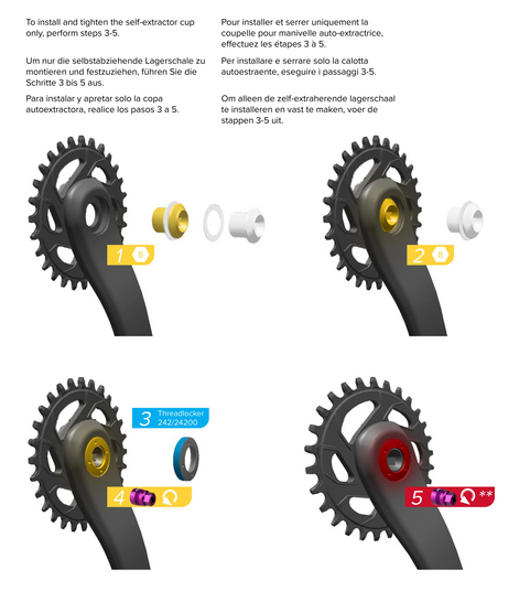Ключ ZTTO для шатунов Sram DUB купить в Jolly Ride ➜ цена