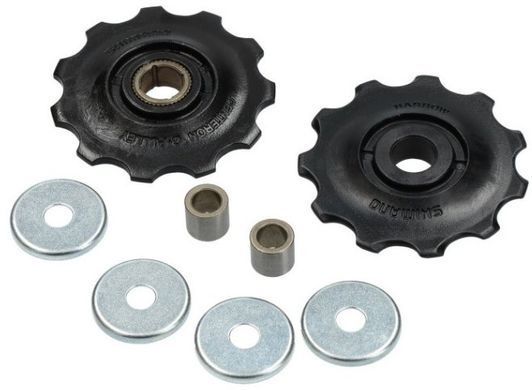 Ролики переключателя Shimano Shimano Altus/Acera/Alivio 8шв. RD-M3020/M370, комплект, чёрный