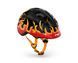 Шлем детский MET Hooray Black flames | Glossy, XS