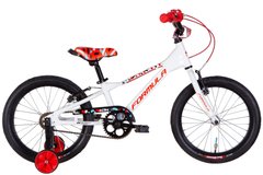 Велосипед 18" Formula SLIM 2024, білий з червоним
