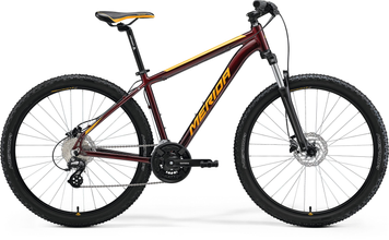 Велосипед 27.5" Merida BIG.SEVEN 15 (2023), L, red orange