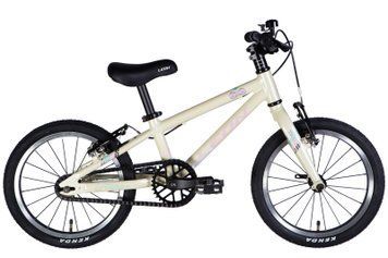 Велосипед 16" Leon GO (2025), белый с розовым
