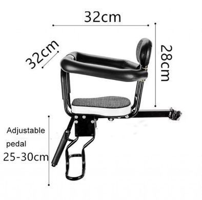 Детское кресло Child Seat универсальное, чёрный