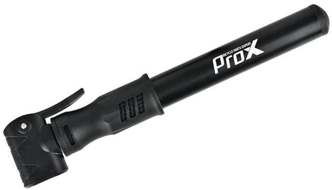 Насос ProX ZEFIR II MINI 120 PSI / 8 BAR Alu, чорний