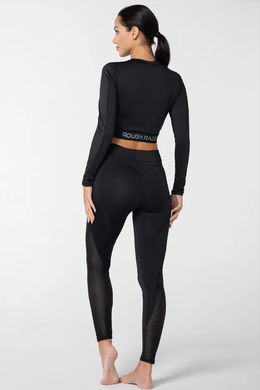 Топ Radical Active Crop Top, чёрный, S