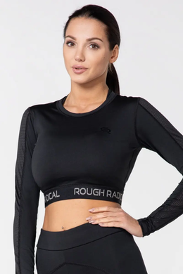 Топ Radical Active Crop Top, чёрный, S