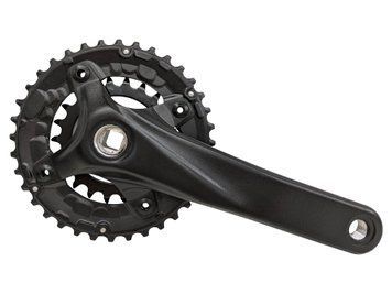Комплект шатунов PROWHEEL ZEPHYR-551 175mm, 36/22T, чёрный