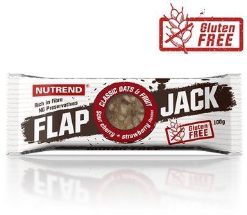 Вуглеводний батончик NUTREND Flap Jack (Шоколад + Вишня) 100 г