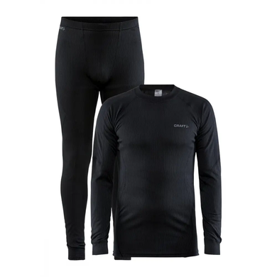 Термобілизна чоловіча Craft Core Dry Baselayer Set Man, чорний, XS