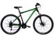 Велосипед 27.5" Discovery TREK 2024, 19,5", черно-зеленый