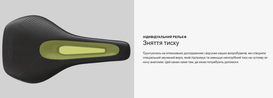 Седло Ergon SR Sport Gel Women, чёрный, M/L