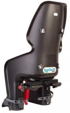 Велокрісло дитяче Bellelli Lotus Clamp на багажник до 22 кг, чорний