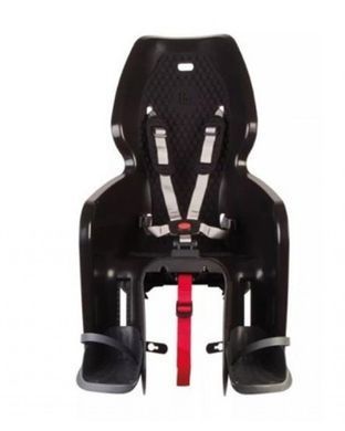 Велокрісло дитяче Bellelli Lotus Clamp на багажник до 22 кг, чорний