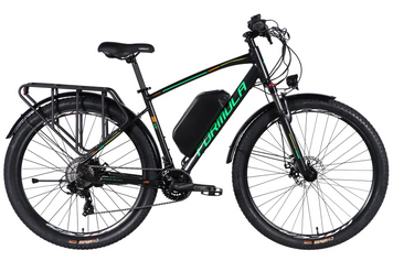 Електровелосипед 29" Formula eCURSOR MAN 48B 17.5А*г 500Вт (2026), 19", чорно-зелений
