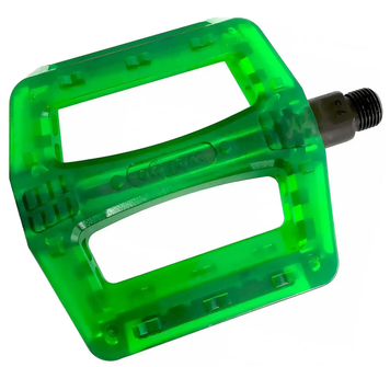 Педали Wellgo B107 BMX пластик, зелёный