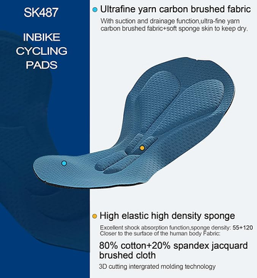 Велоштани жіночі INBIKE Elite, чорний, S