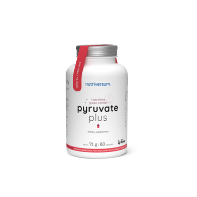 Пируват кальция Nutriversum PYRUVATE PLUS, 60 капсул