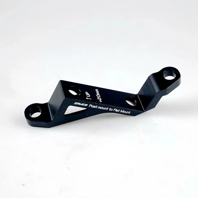 Адаптер тормозов ZRACE Post Mount to Flat Mount (+20mm), чёрный