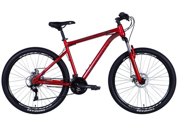 Велосипед 27.5" Discovery TREK 2024, 19,5", красный