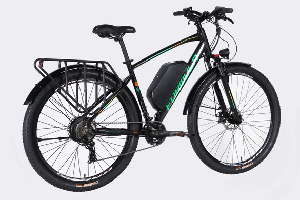 Електровелосипед 29" Formula eCURSOR MAN 48B 17.5А*г 500Вт (2026), 19", чорно-зелений