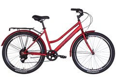 Велосипед 26" Discovery PRESTIGE WOMAN 2022, 17", червоний