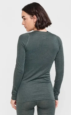 Термобілизна жіноча Craft Core Wool Merino Set Woman, зелений, M