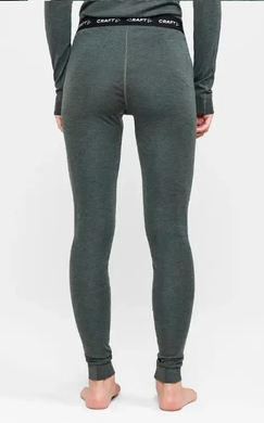 Термобілизна жіноча Craft Core Wool Merino Set Woman, зелений, M