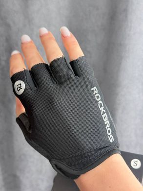 Велорукавиці RockBros S106, чорний, 2XL