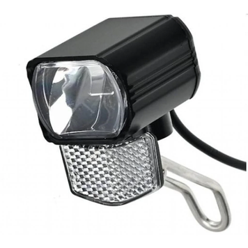 Фара передняя X-Light E-bike XC-297E 1 LED, 300Lm, чёрный