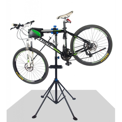 Стійка для велосипеда Bike Repair Stand з полицею, чорний
