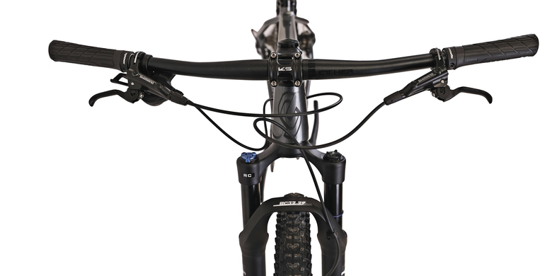 Велосипед CYCLONE SLX 29" 2024, M, графітовий
