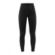 Термоштани жіночі Craft CORE WARM BASELAYER PANTS WOMAN, чорний, XS
