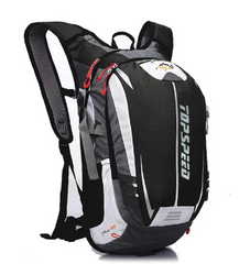 Рюкзак TopSpeed 18L, черный с белым