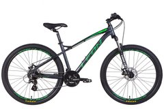 Велосипед 27.5" Leon XC-90 SE AM Hydraulic lock out DD 2022, 16.5", графітовий із зеленим