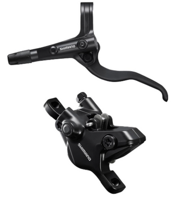 Гидравлический тормоз Shimano BR-MT200 R (передняя линия, левая ручка), чёрный