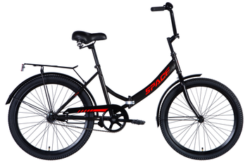 Велосипед 24" SPACE COMET 2024, 16", сірий