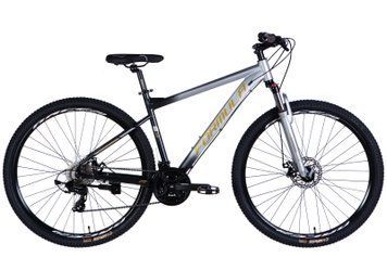 Велосипед 29" Formula F-1 2025, 21", сріблясто-чорний