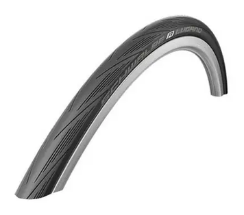 Покришка 700x23C (23-622) Schwalbe LUGANO II K-Guard B/B-SK HS471 SiC 50EPI, чорний