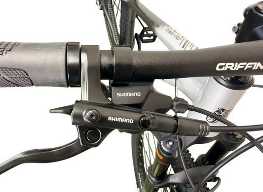 Велосипед Griffin Turbo PRO 26", 15" (140 - 165 см), сірий з сріблястим