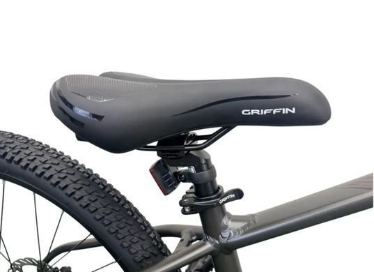 Велосипед Griffin Turbo PRO 26", 15" (140 - 165 см), сірий з сріблястим