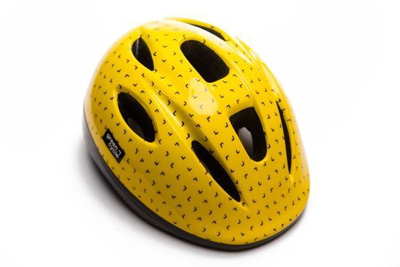 Шлем детский Green Cycle FLASH, желтый с черным, 2XS
