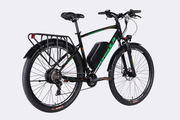 Электровелосипед 29" Formula eCURSOR MAN 48B 17.5А*г 500Вт (2026), 21", черно-зеленый