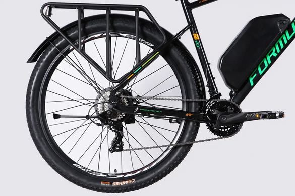 Электровелосипед 29" Formula eCURSOR MAN 48B 17.5А*г 500Вт (2026), 21", черно-зеленый