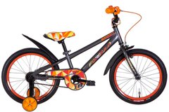 Велосипед 18" Formula SPORT 2024, сірий з помаранчевим